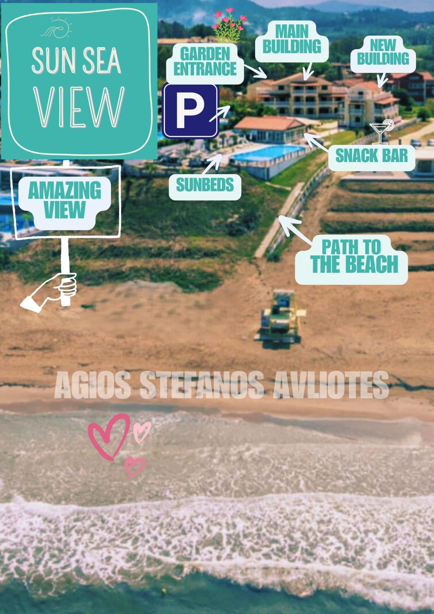 Hotel Sun View Agios Stefanos Avliotes (Corfu)
